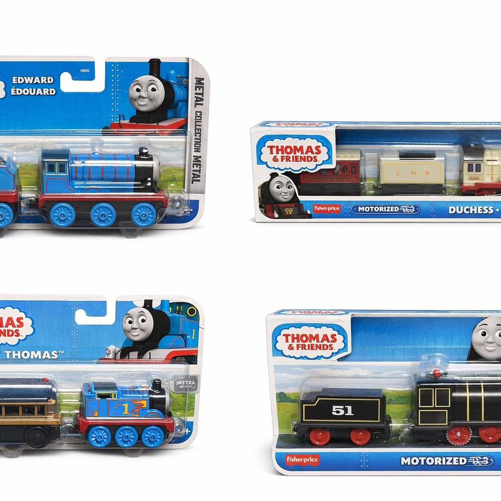 🚂 Thomas & Friends Train Bundle – Motorized + Metal Engines – New in Package